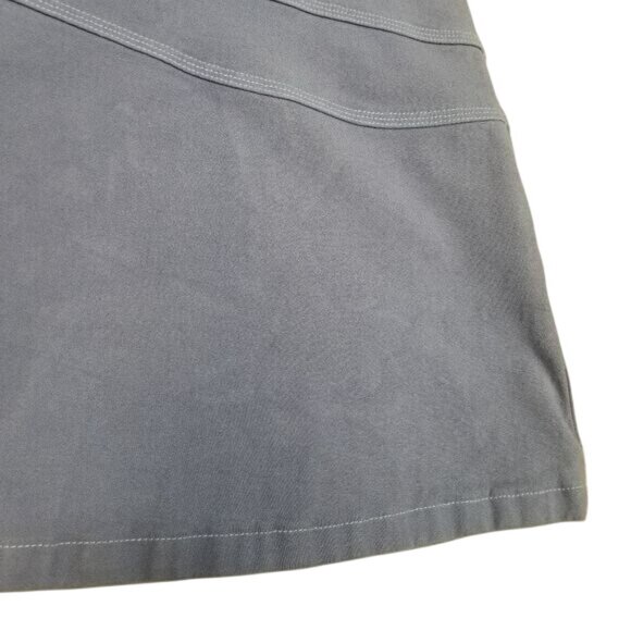 Zena Jeans Womens Grayish Blue A-Line Skirt‎ Sz 10 Side Zip Vintage Y2K - Picture 11 of 12